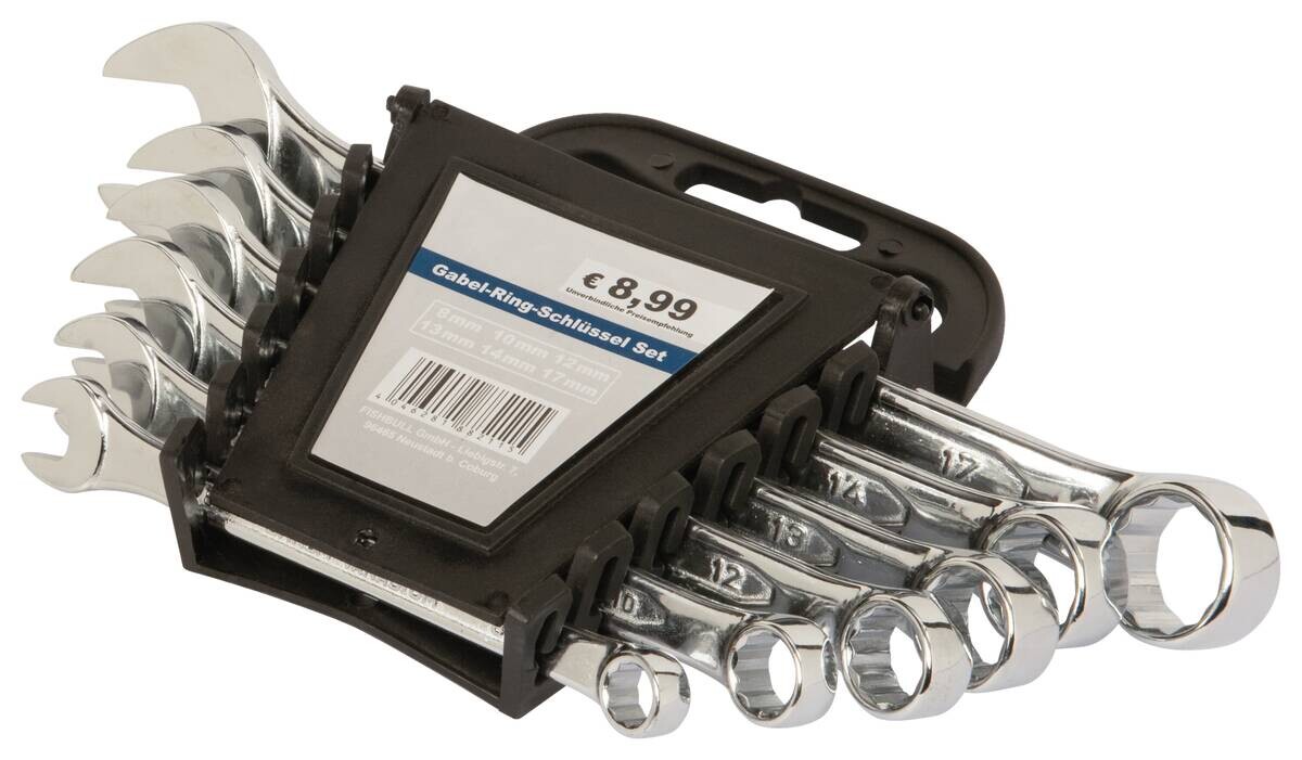 WERKZEYT Gabelringschlüsselsatz 6 tlg.