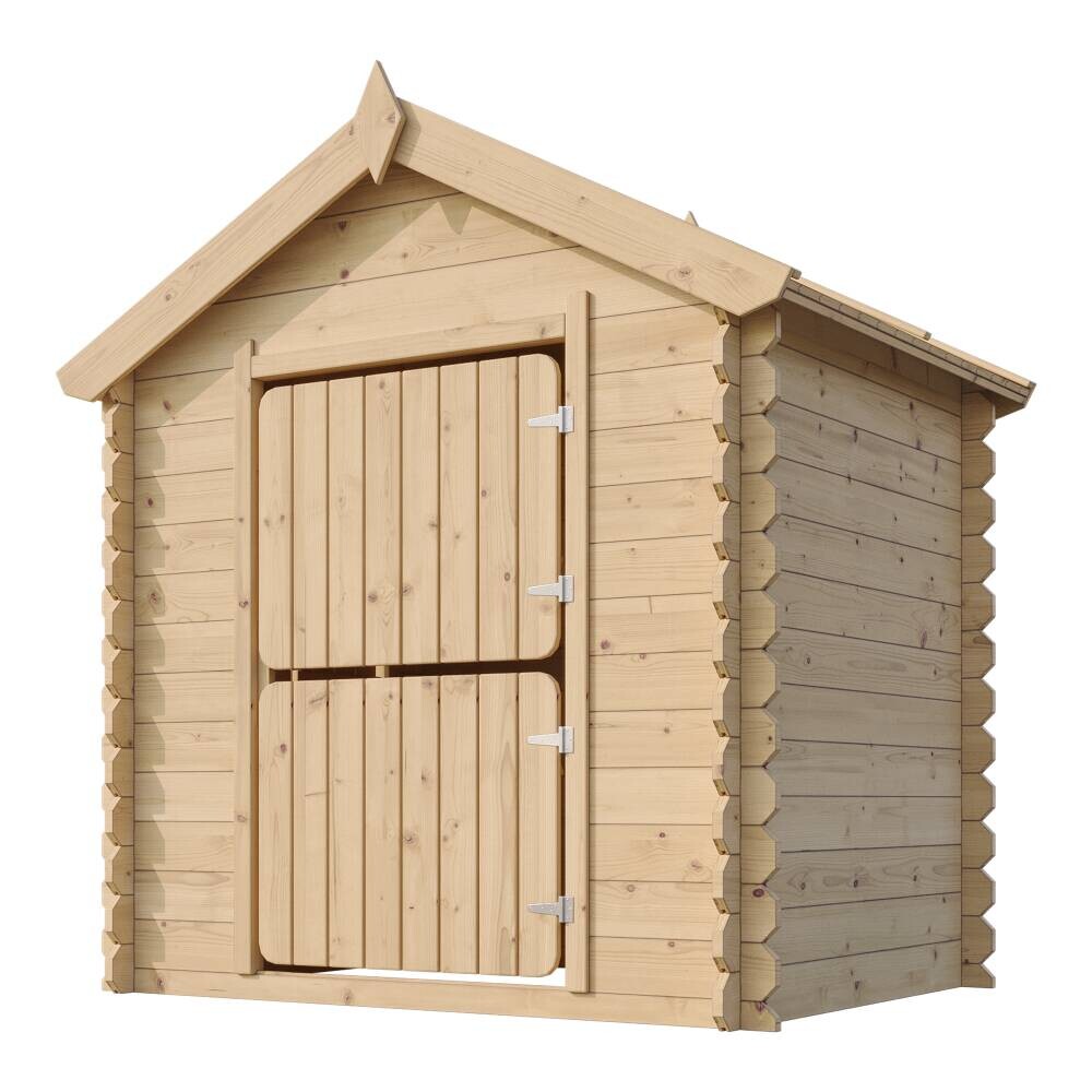 Timbela Kinderspielhaus M516 natur B/H/L: ca. 146x143x112 cm