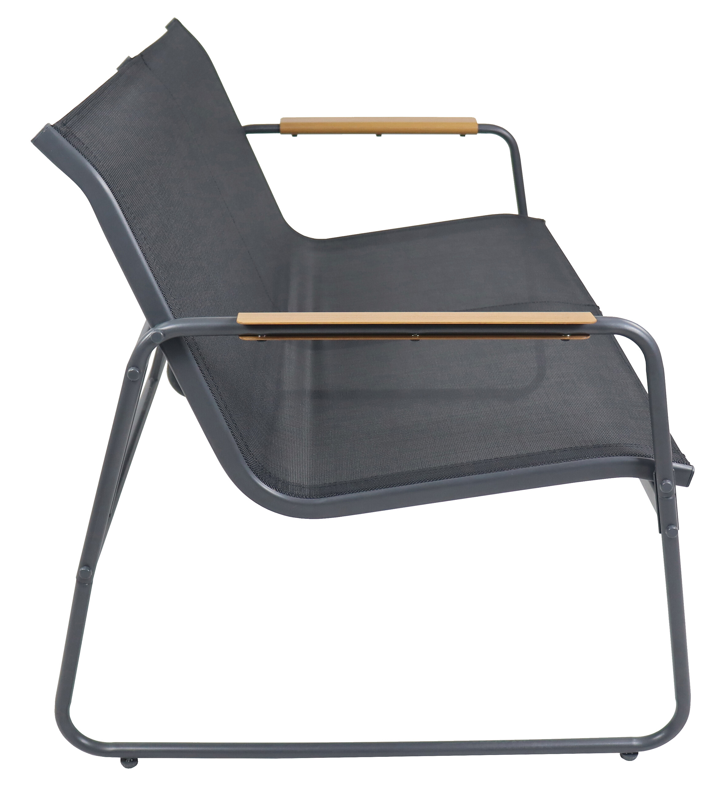 VCM Gartensitzgruppe creme Textilene B/H/L: ca. 110x76x74 cm