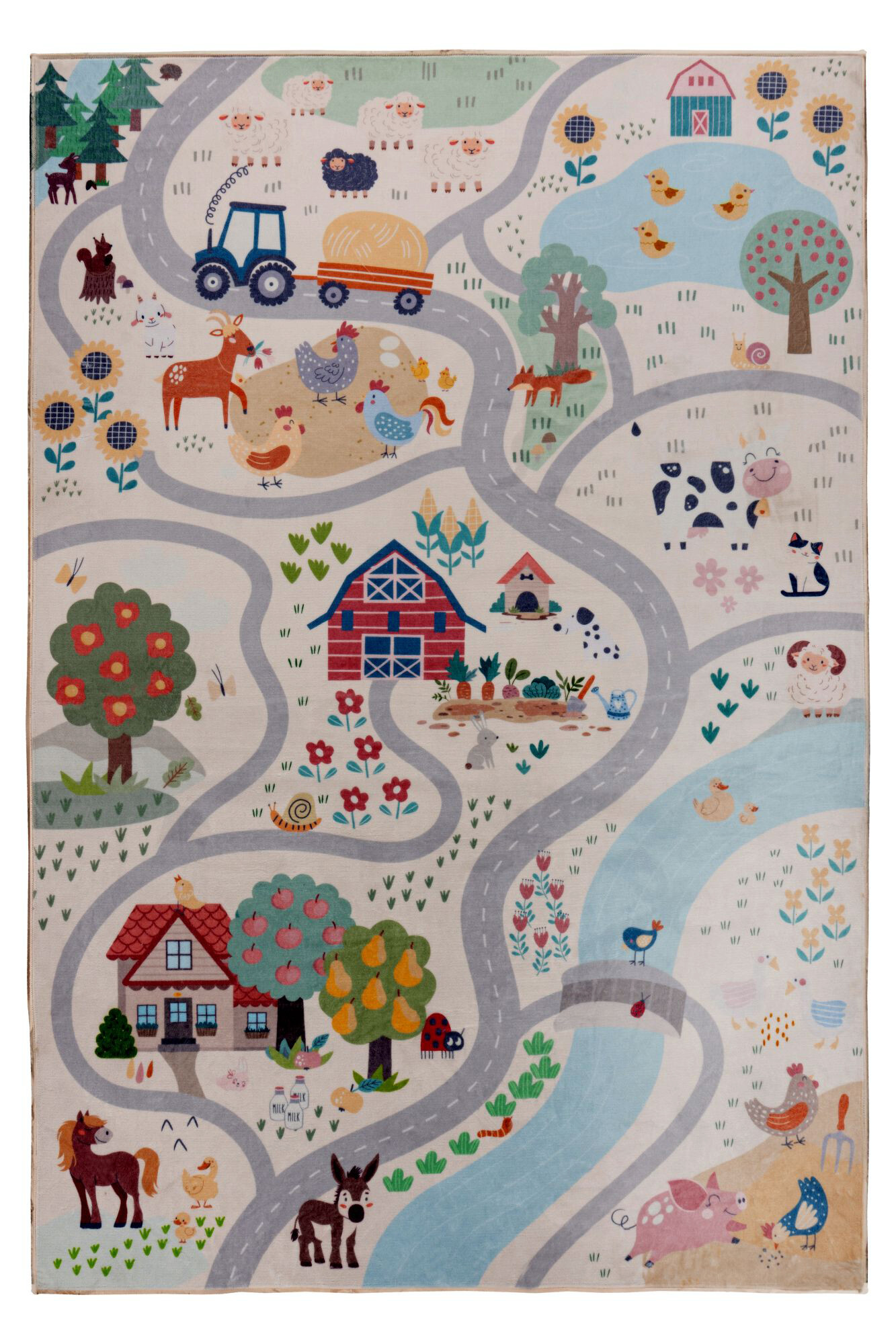 Obsession Teppich Magic Kids ML mehrfarbig B/H/L: ca. 115x11,5x160 cm