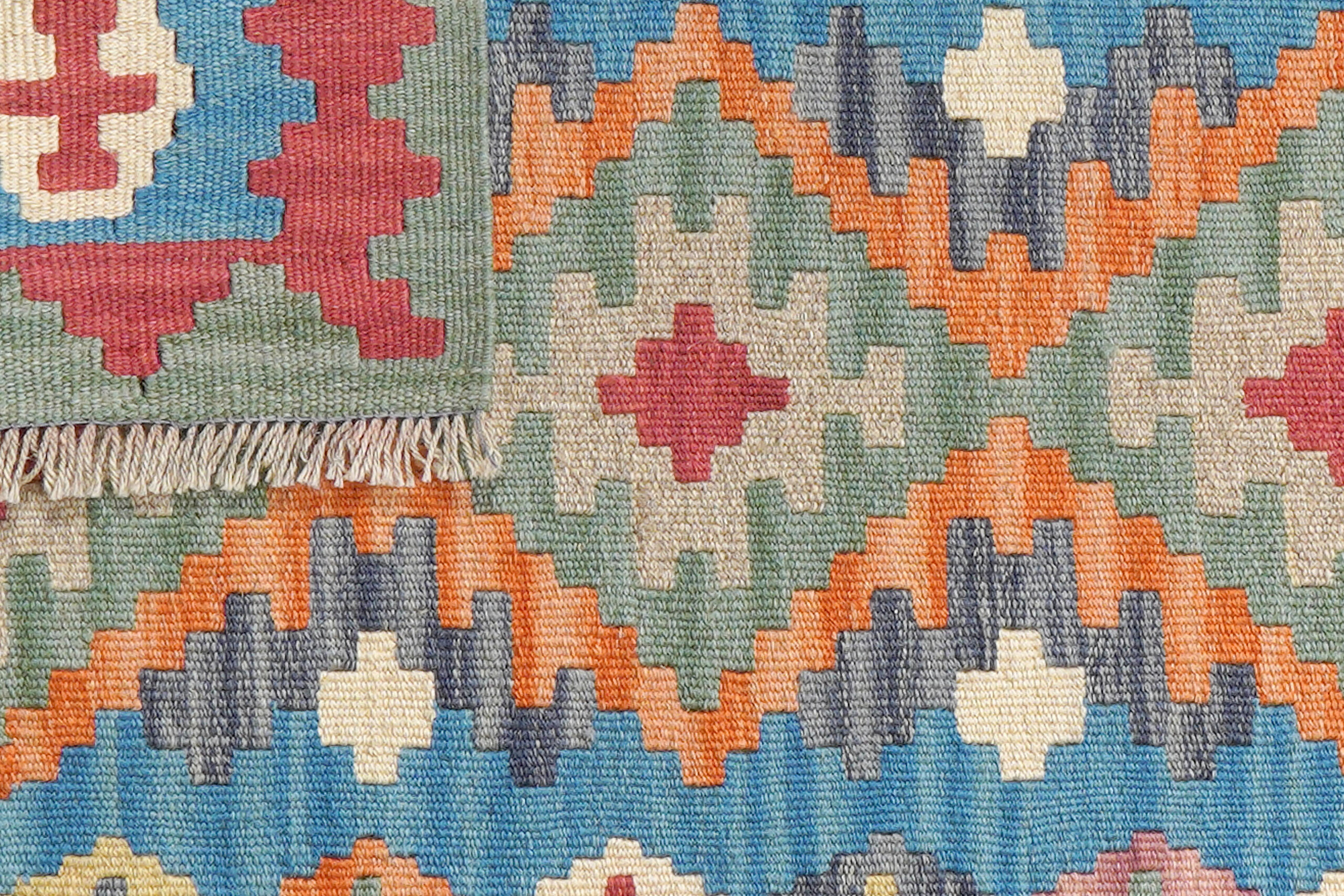 PersaTepp Teppich Kelim Gashgai bunt B/H/L: ca. 78x1x121 cm