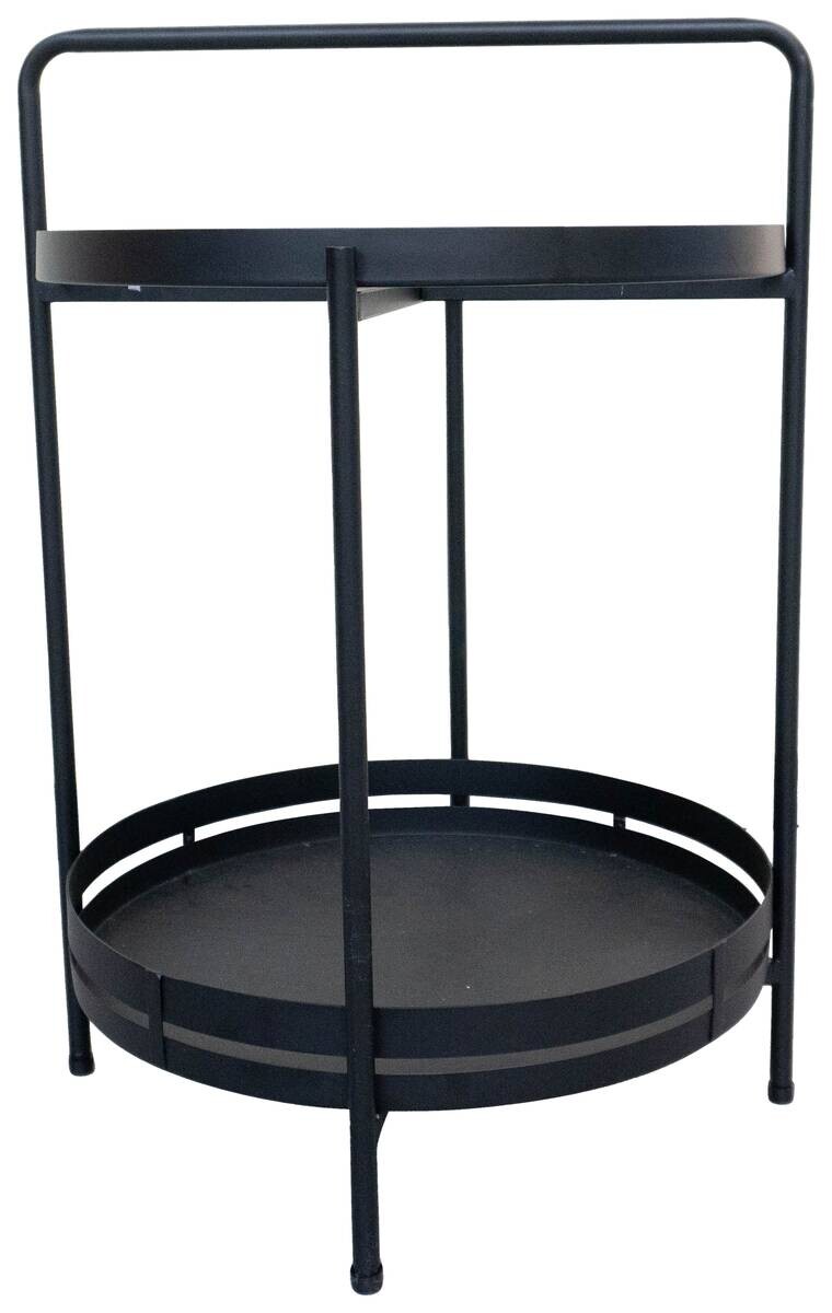 Beistelltisch Sabine schwarz H/D: ca. 60x40 cm Beistelltisch Sabine schwarz H/D: ca. 60x40 cm