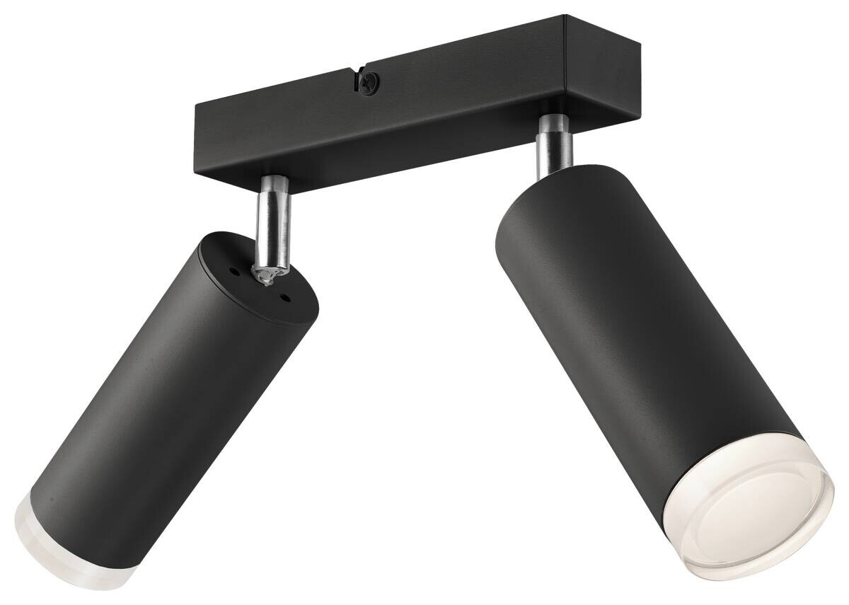 Lamkur Hängeleuchte schwarz Aluminium Acryl Stahl B/H/L: ca. 31x17x31 cm E27 2 Brennstellen