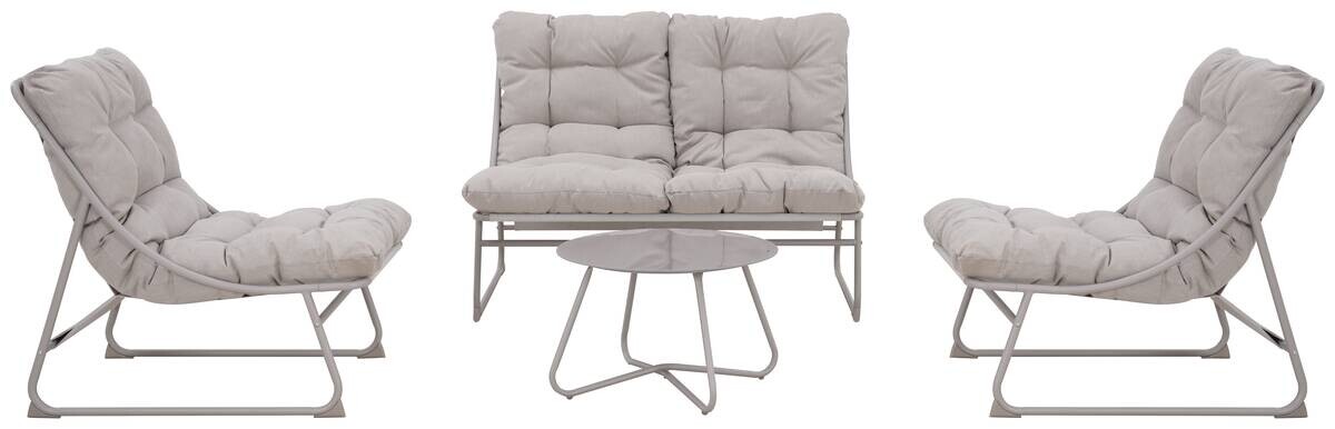 POCOline Gartensitzgruppe beige Textilene