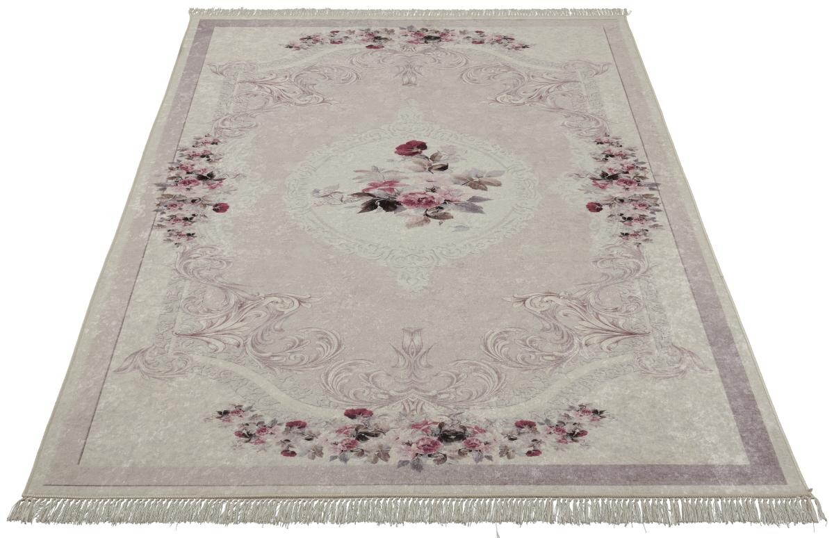 Druckteppich Sunshine rosa B/L: ca. 160x230 cm