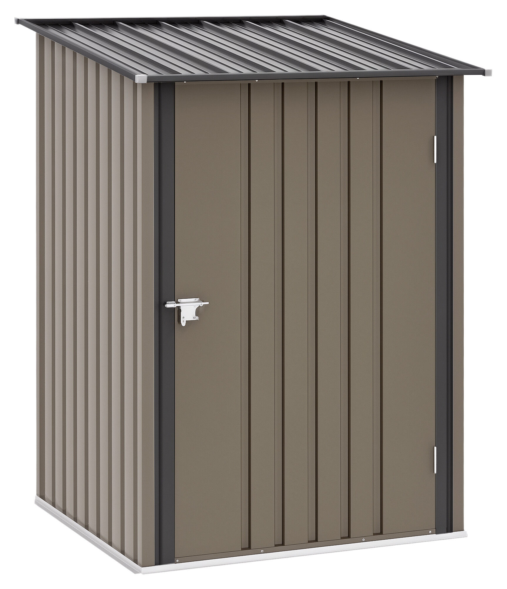 Outsunny Gerätehaus braun B/H/L: ca. 103x160x100 cm