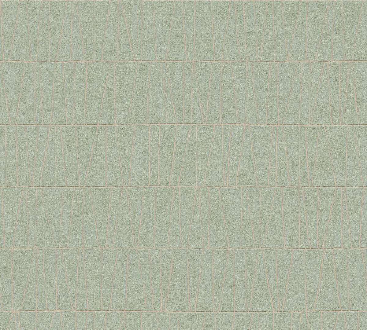 A.S.Creation Vliestapete grün gold B/H/D: ca. 53x1005x8,4 cm