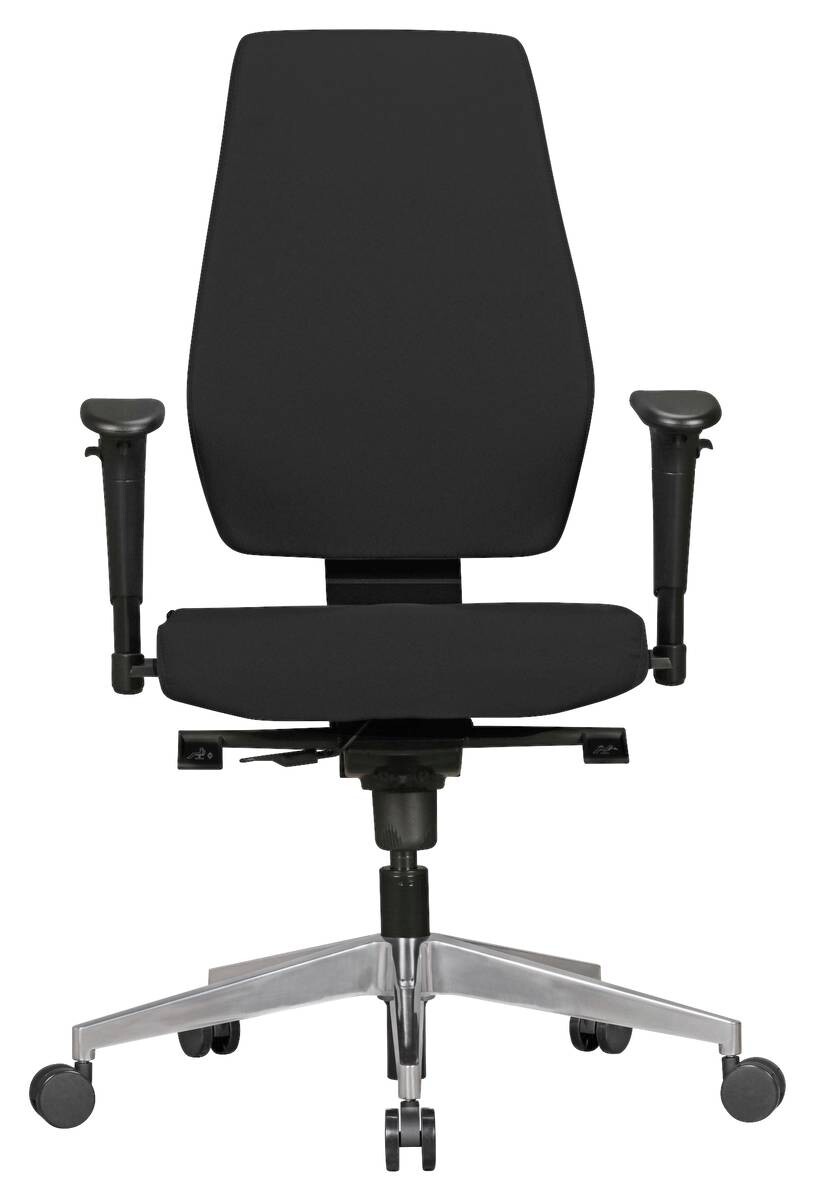 Drehstuhl schwarz Stoff