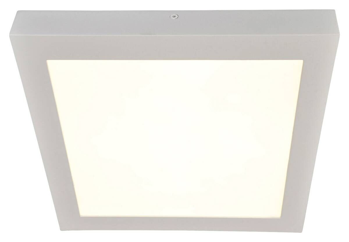 Näve Leuchten LED-Panel 1152426 weiß Kunststoff Metall B/H/T: ca. 22x3,9x22 cm 1 Brennstellen