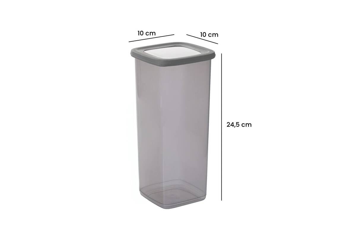 HermiaConcept Vorratsdosenset 24tlg. anthrazit