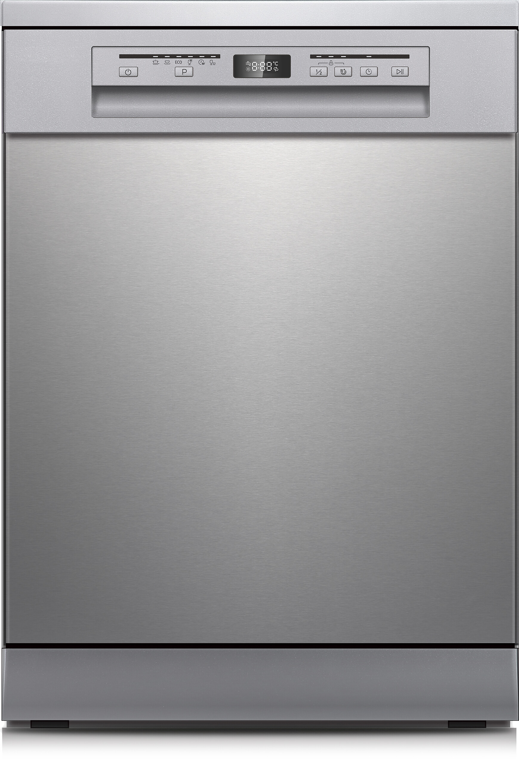 PKM Geschirrspüler GSP12-6DP1SI silber B/H/T: ca. 60x85x60 cm