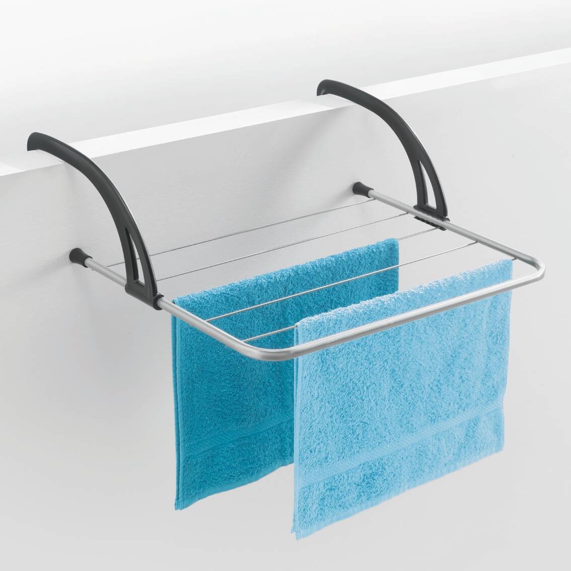 Metaltex Heizungs-u. Balkonwäschetrockner Favonio silber