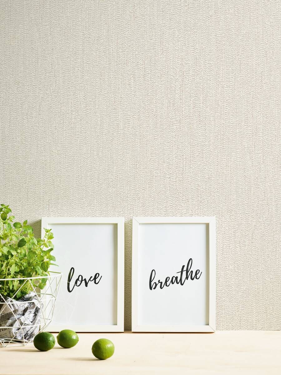 A.S.Creation Vliestapete Attractive 2 Struktur weiß B/L: ca. 53x1005 cm