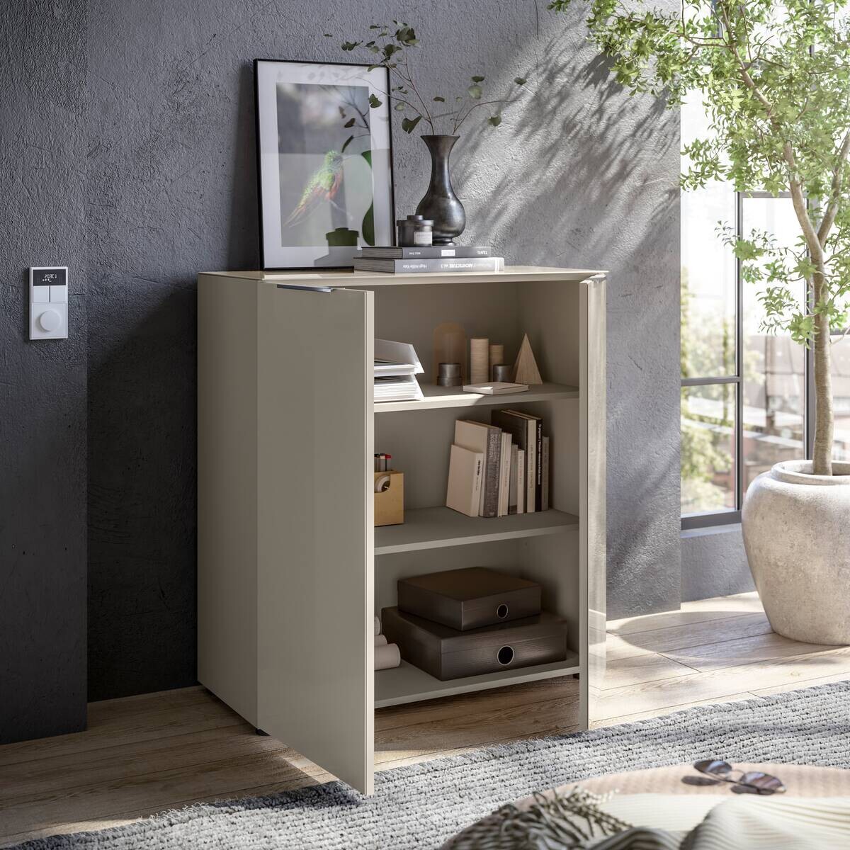 Kommode Santorin Kaschmir B/H/T: ca. 90x99x40 cm