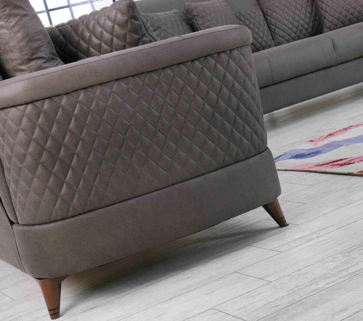 Sofa 3-2-1 anthrazit