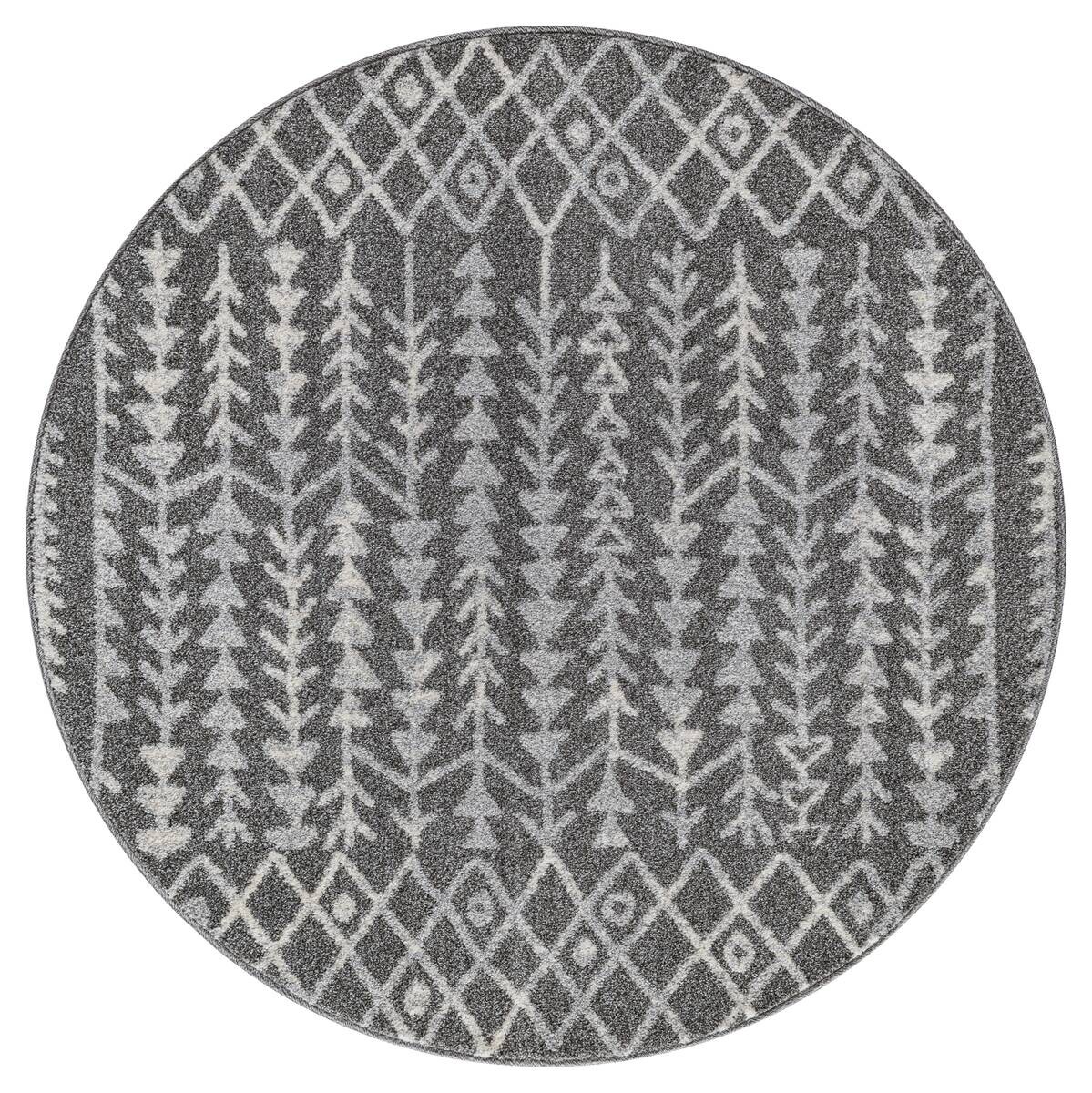 Sanat Teppich anthrazit B/L: ca. 120x120 cm