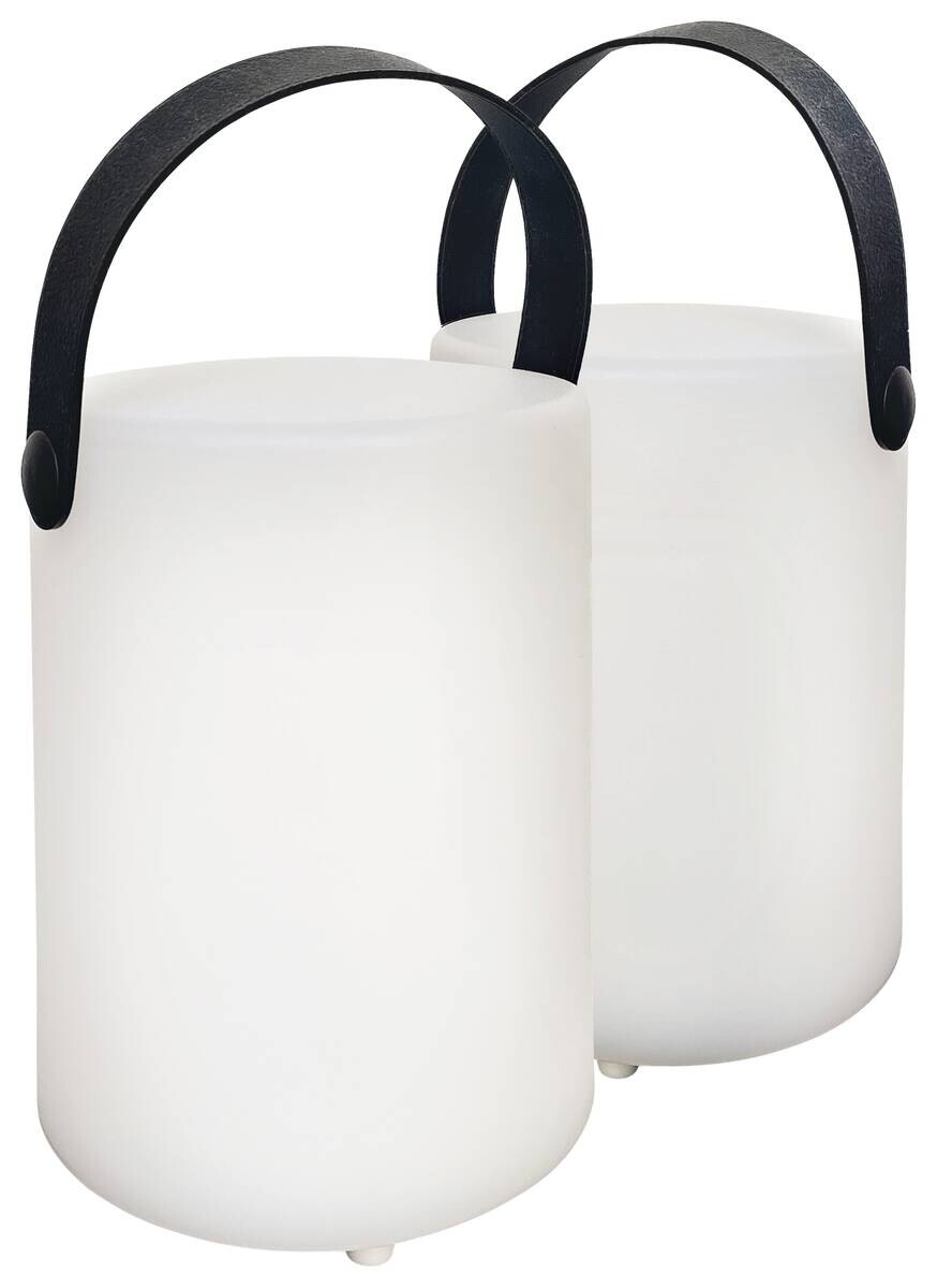 LED-Außenleuchte 850231 weiß H/D: ca. 15x11 cm