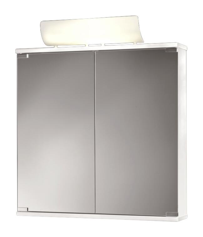 Spiegelschrank 1119 weiß B/H/T: ca. 60x74x19 cm