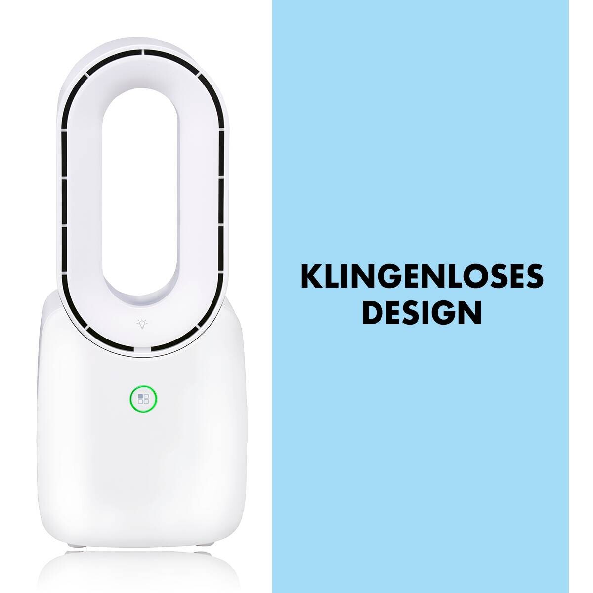 Ventilator 871125233244 weiß Kunststoff