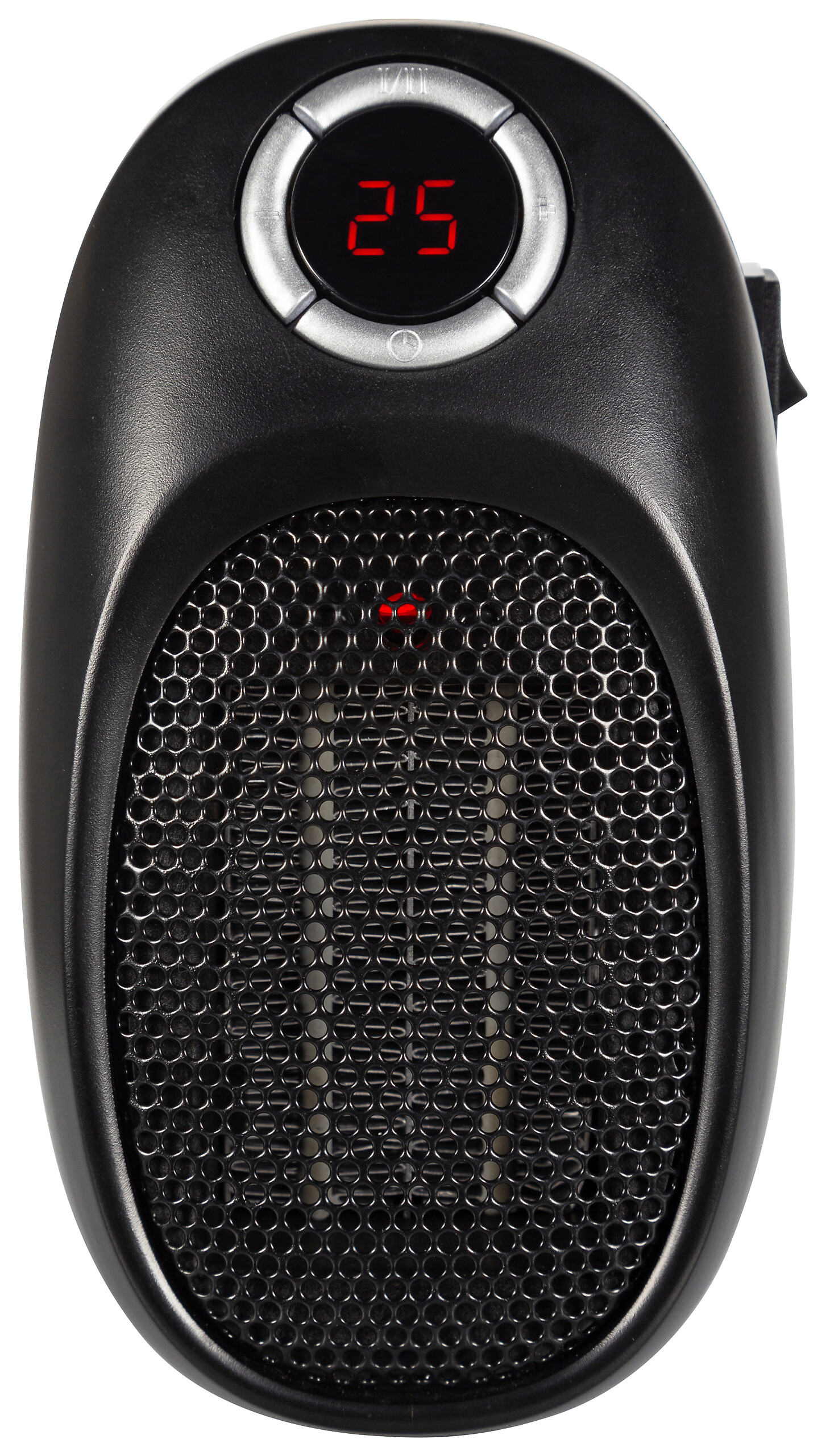 Heizlüfter WH701 schwarz Kunststoff B/H/L: ca. 12,7x16,4x9,6 cm ca. 400 W