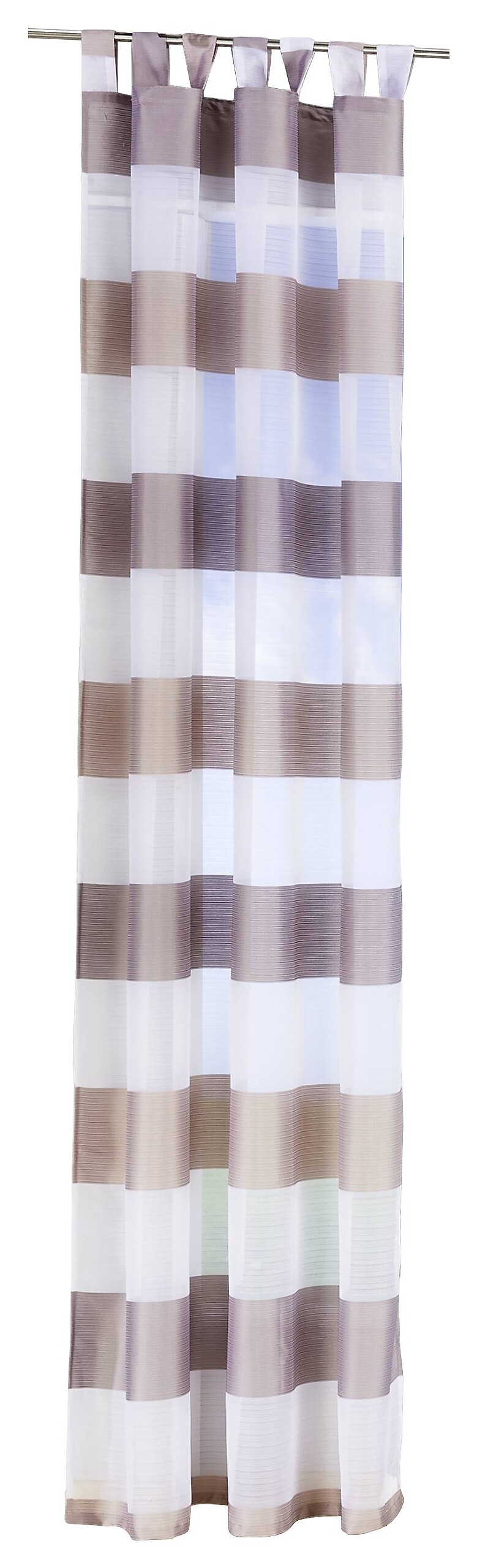 POCOline Kombivorhang Mia beige B/L: ca. 140x245 cm