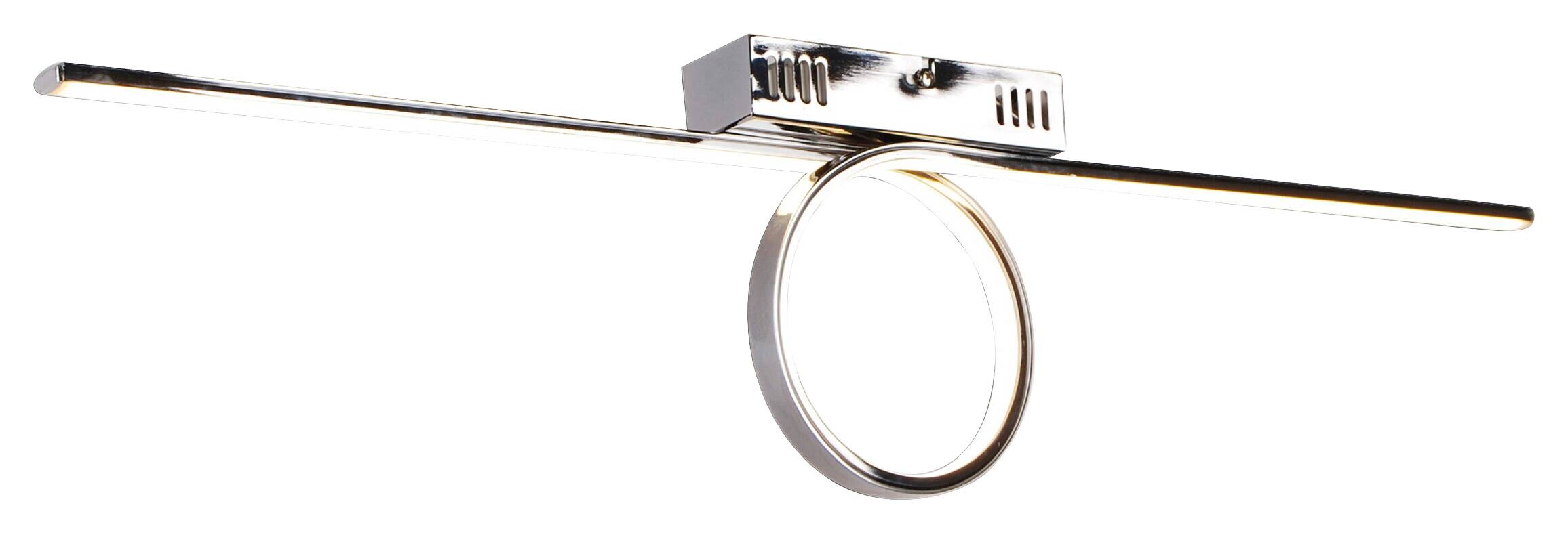 Näve Leuchten Deckenleuchte 1199542 Chrom Kunststoff Metall B/H/T: ca. 5x18,5x75 cm null 1 Brennstellen