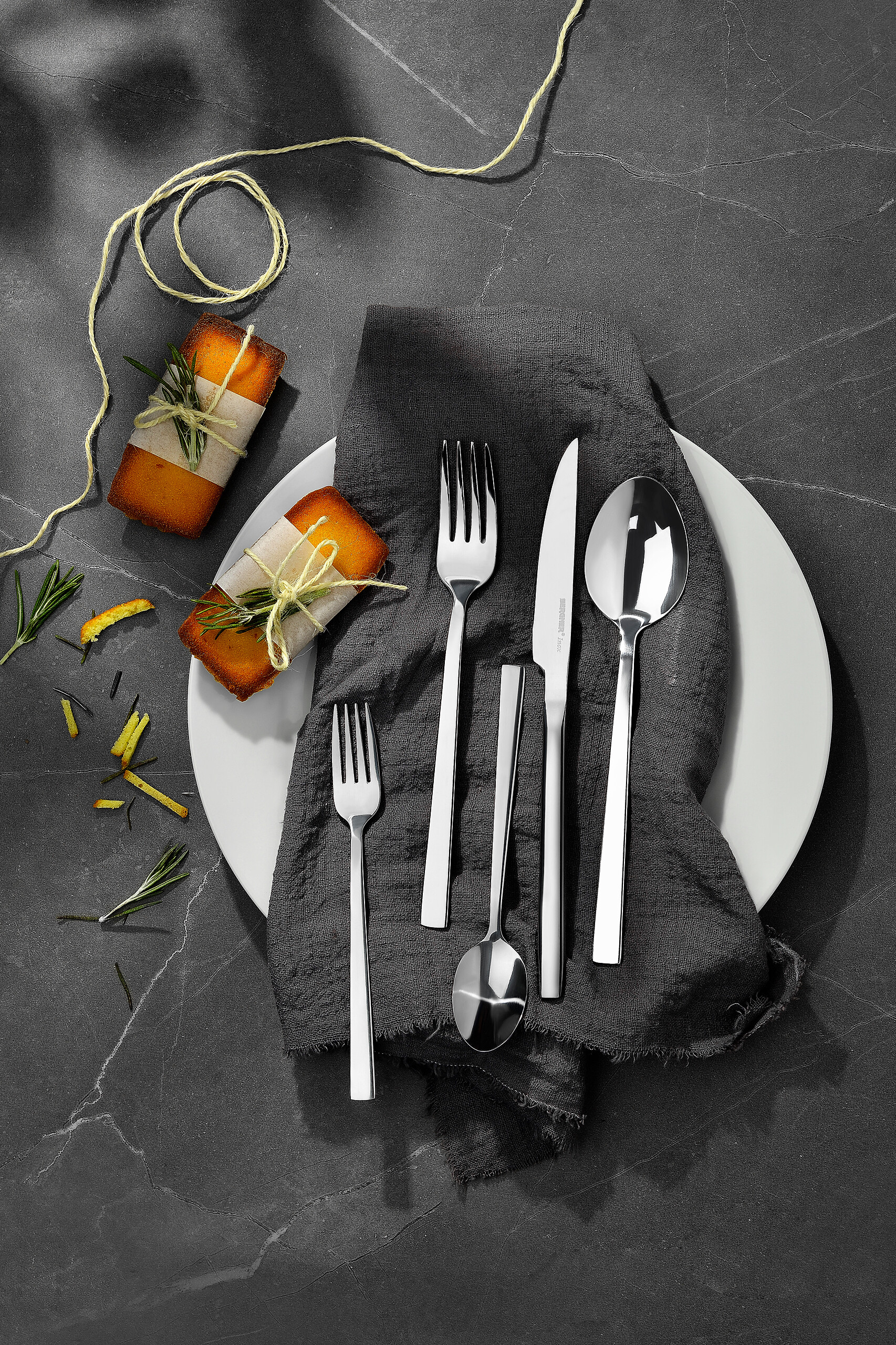 BERGNER Besteckset SOFIA silber Edelstahl 60 tlg.