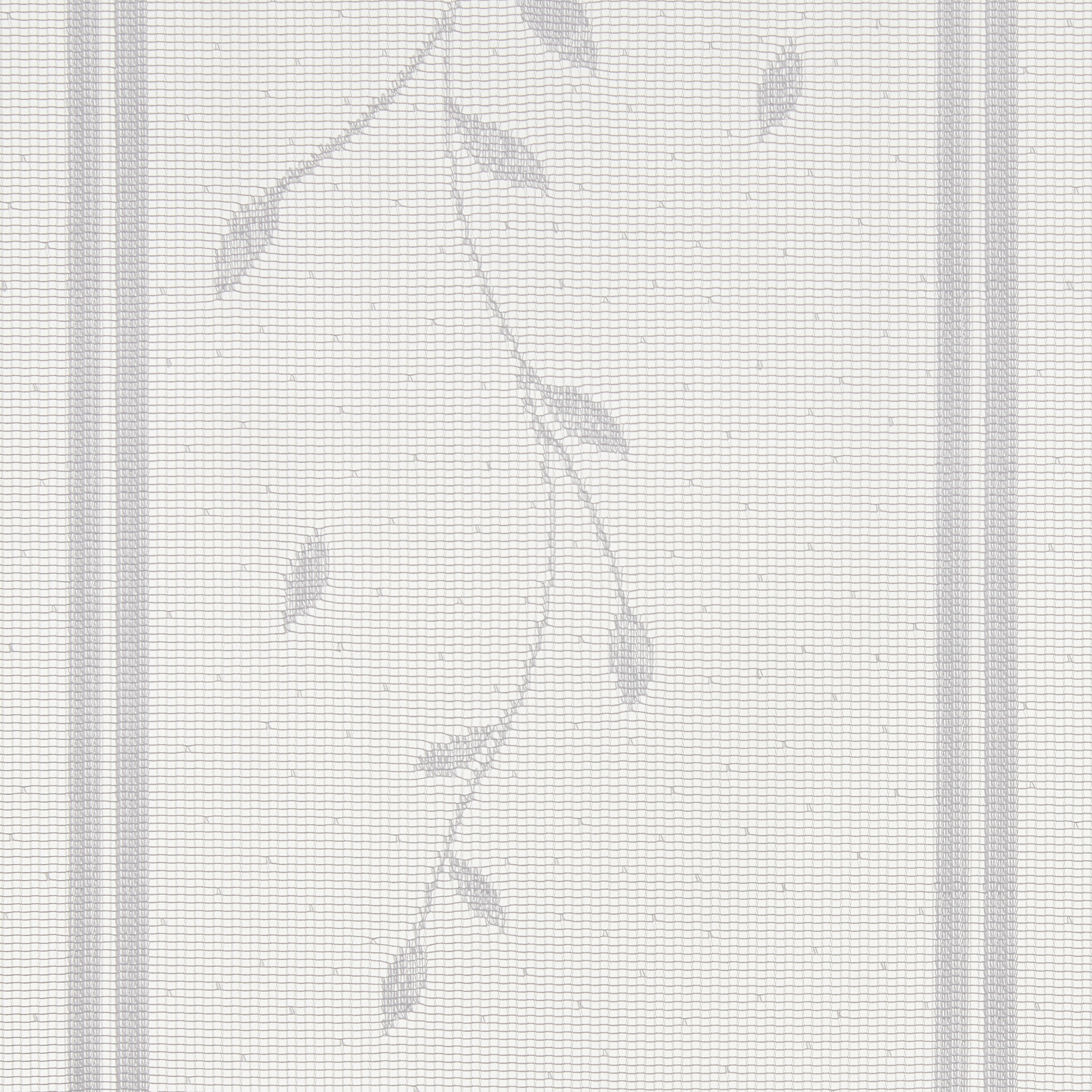 Sensation Scheibengardine weiß B/L: ca. 145x60 cm