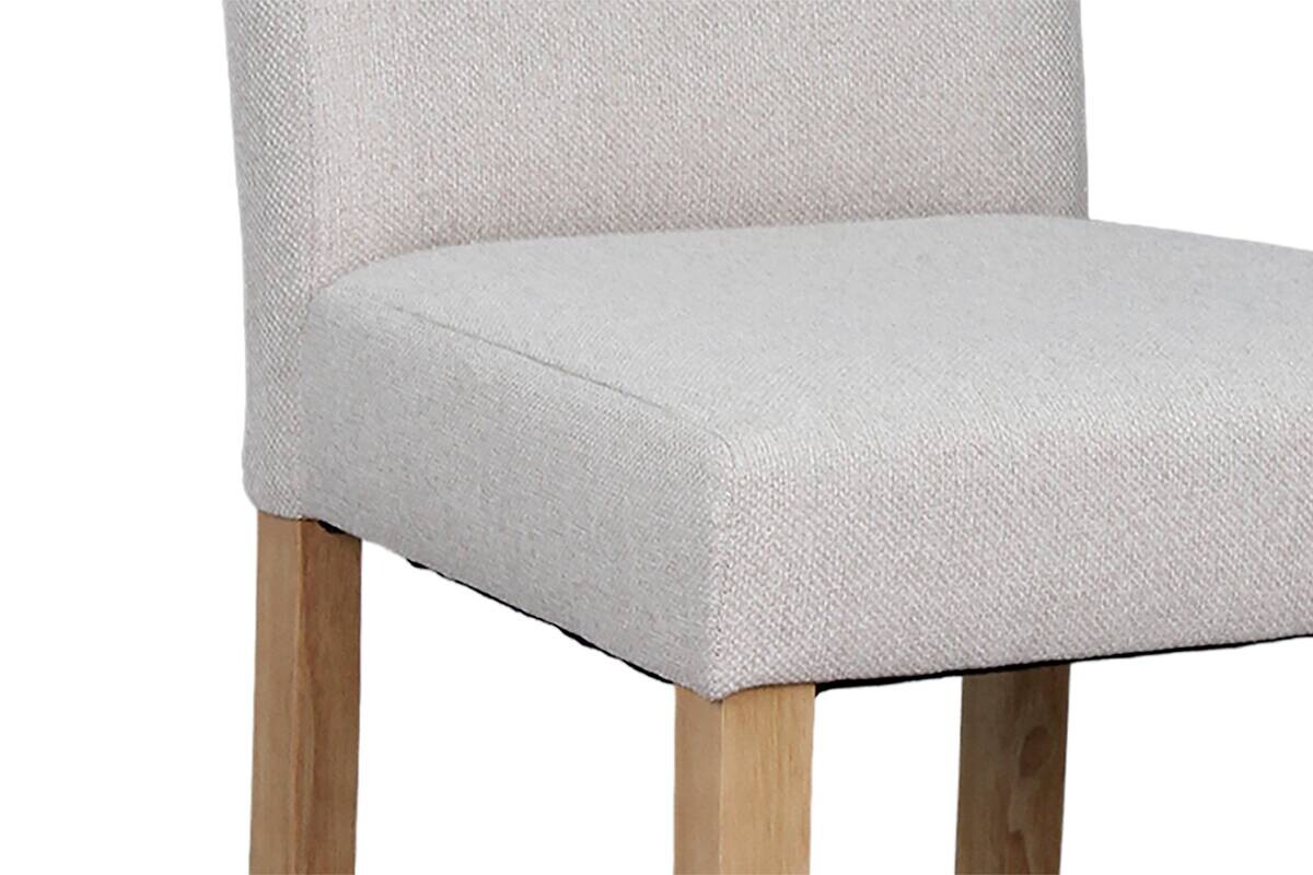 Stuhl ELIAS, 2er-Set taupe Webstoff B/H/T: ca. 47x99,5x60 cm