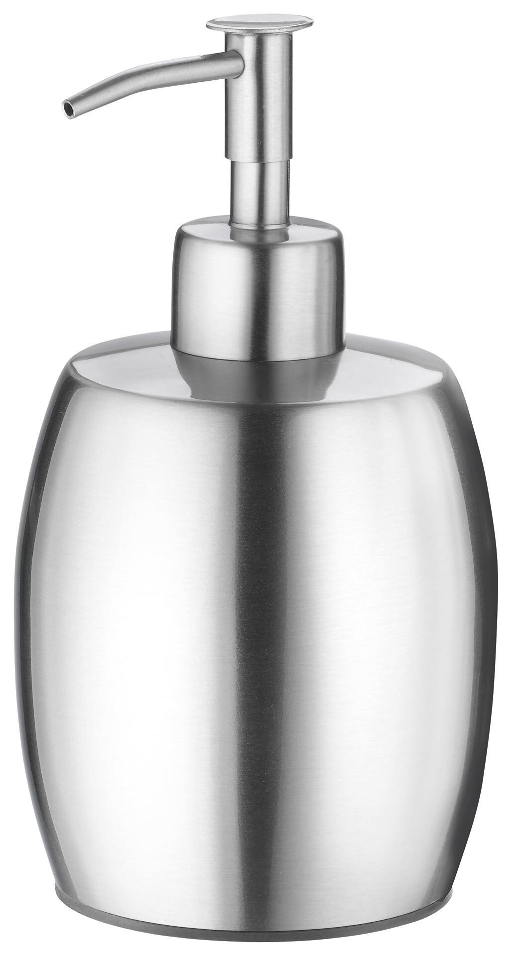 POCOline Seifenspender Milano Edelstahl H/D: ca. 16x9 cm
