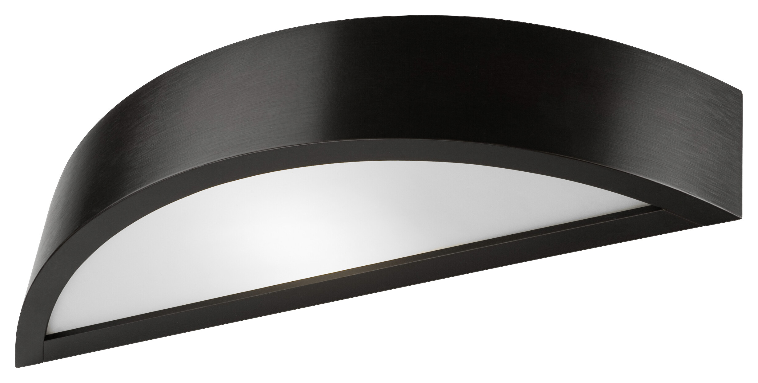 Lamkur Wandleuchte dunkelbraun Glas Holz B/H/L: ca. 12x12x44 cm E27 1 Brennstellen