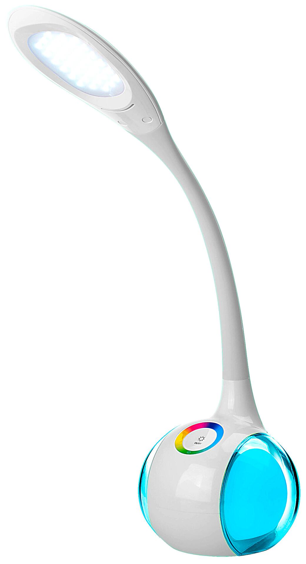 POCOline Tischleuchte Leiko weiß Kunststoff H: ca. 52 cm