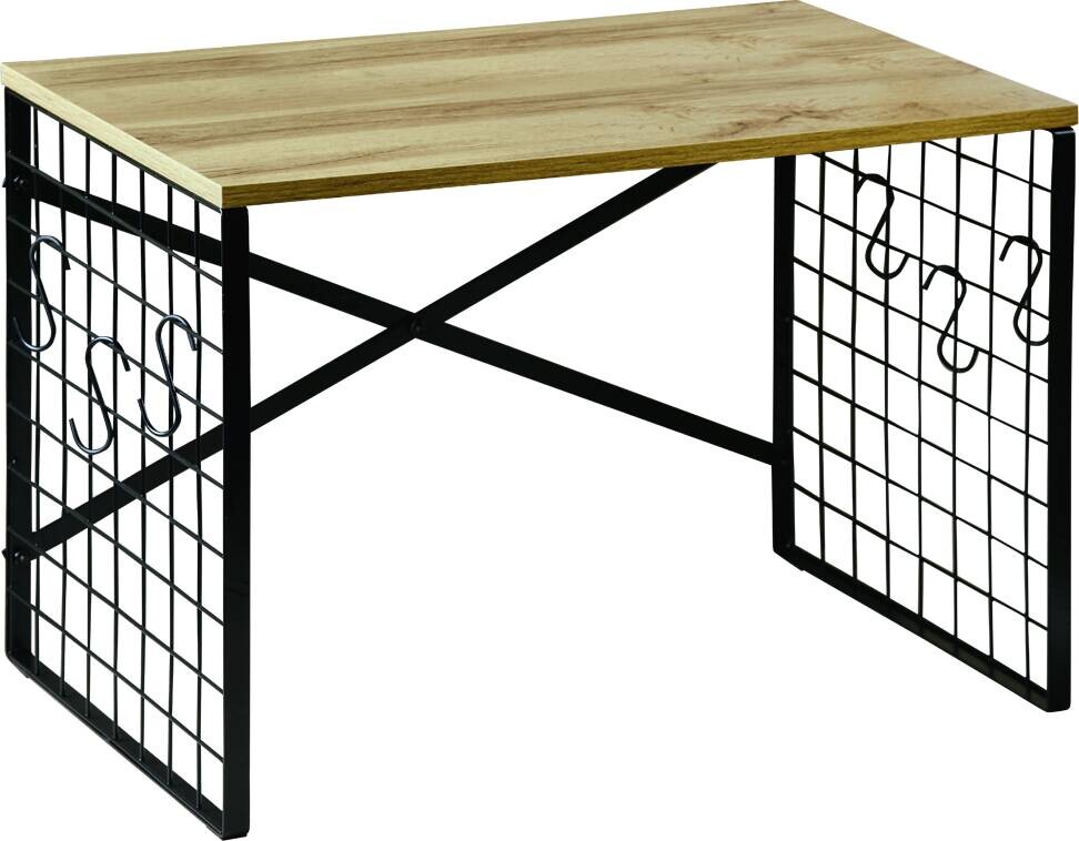 Kesper Mikrowellen Regal braun Metall B/H/T: ca. 52x36,5x32,5 cm