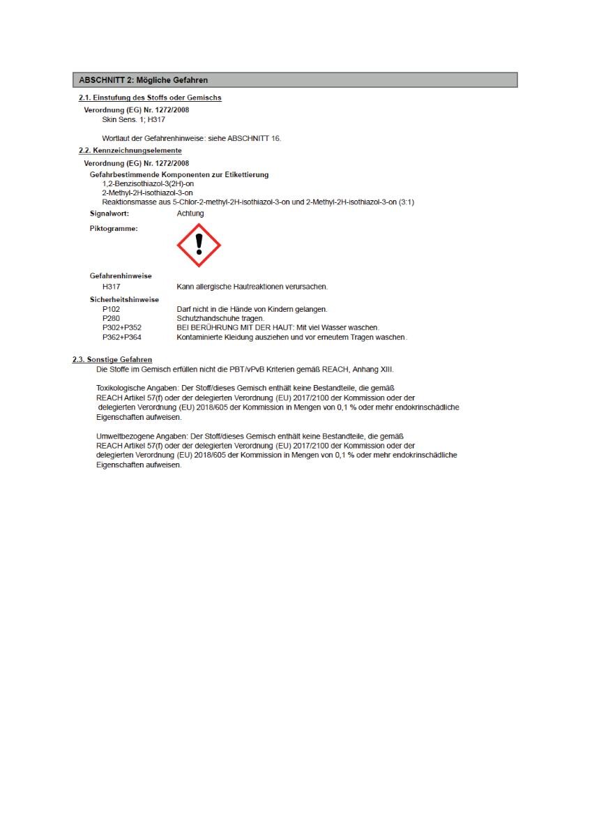 POCOline Fassadenfarbe weiß ca. 10 l