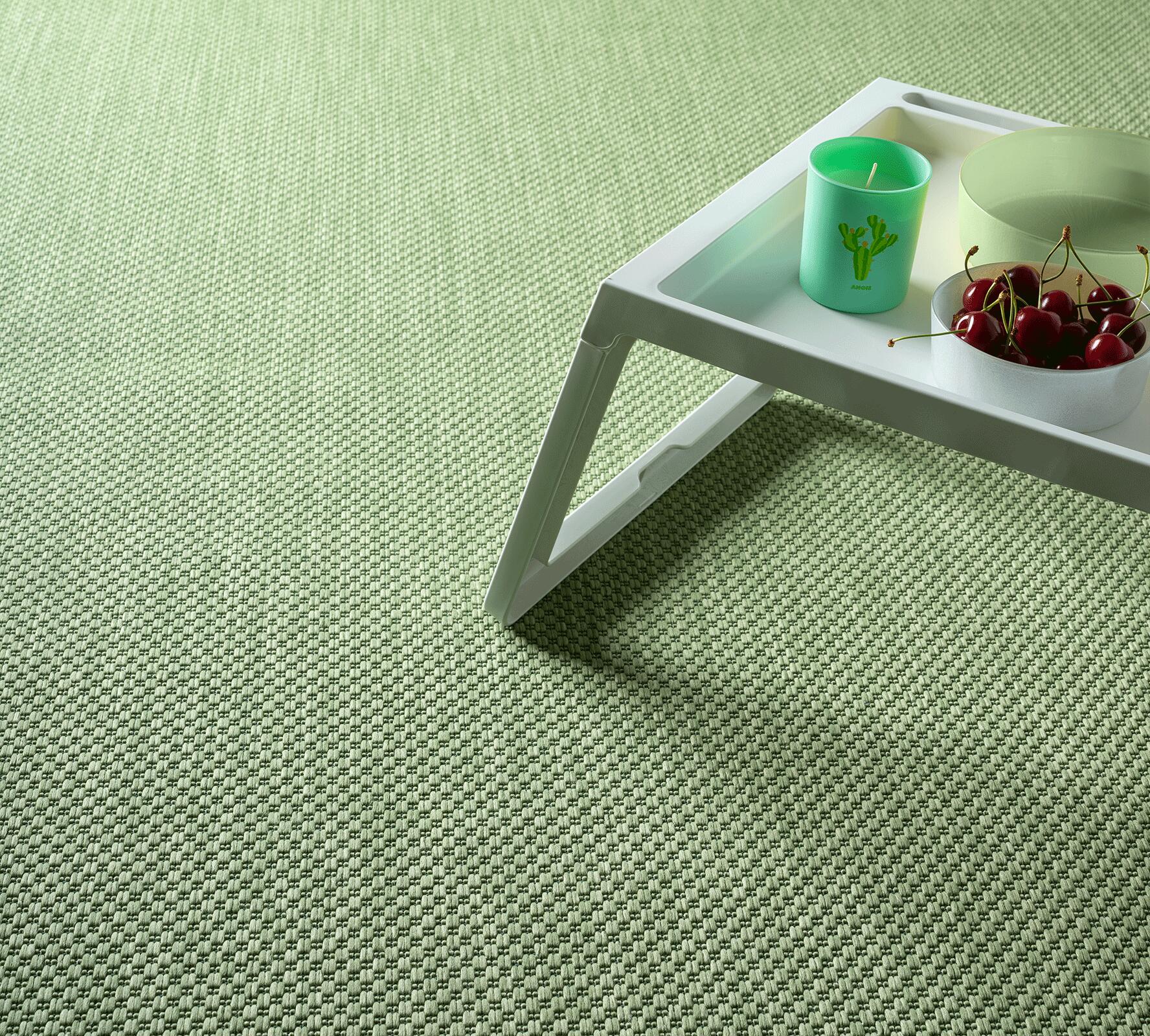 Teppich Maestro grün B/H/L: ca. 140x13x200 cm