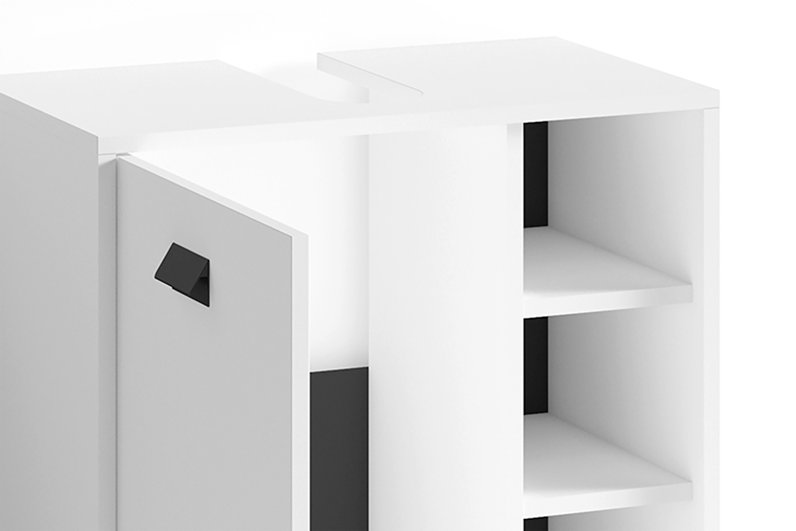 Badezimmer-Set WELLNESS, Set 2-tlg. weiß