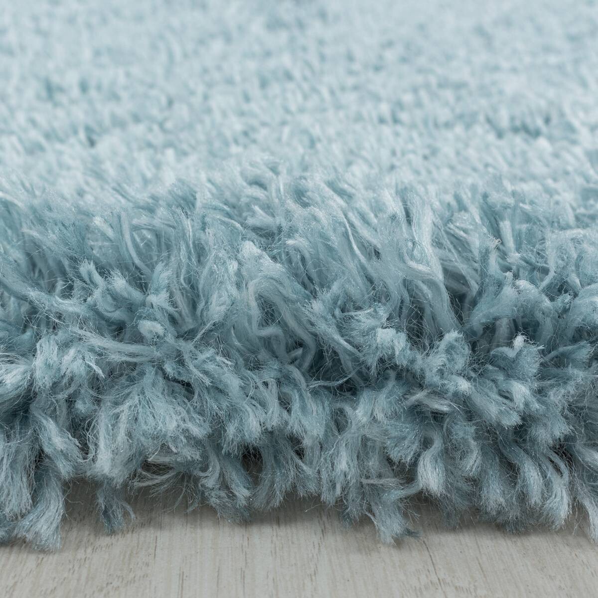 Ayyildiz Teppich FLUFFY blau B/L: ca. 140x200 cm