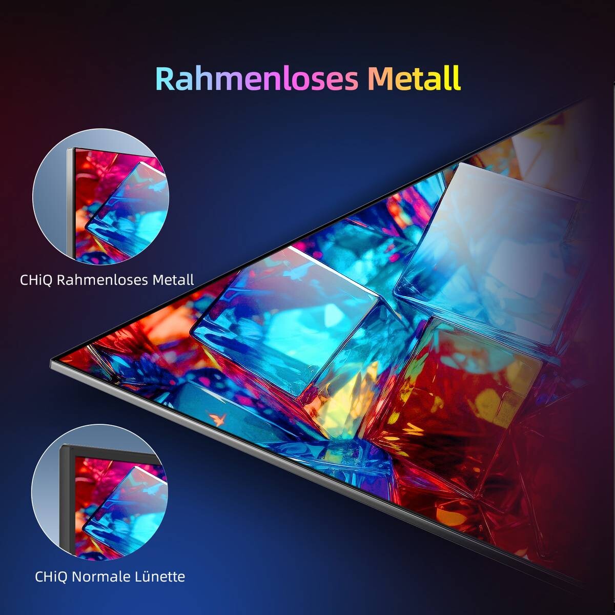 CHiQ QLED-Fernseher L32QM8T grau