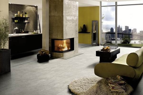 EGGER Laminatboden Kreidefliese ca. 2,5349 m² im Paket  B/L: ca. 34x130,5 cm pro Paket