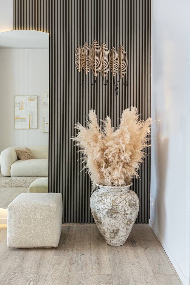 Wandgarderobe Palma gold Optik B/H/T: ca. 47x44x6 cm