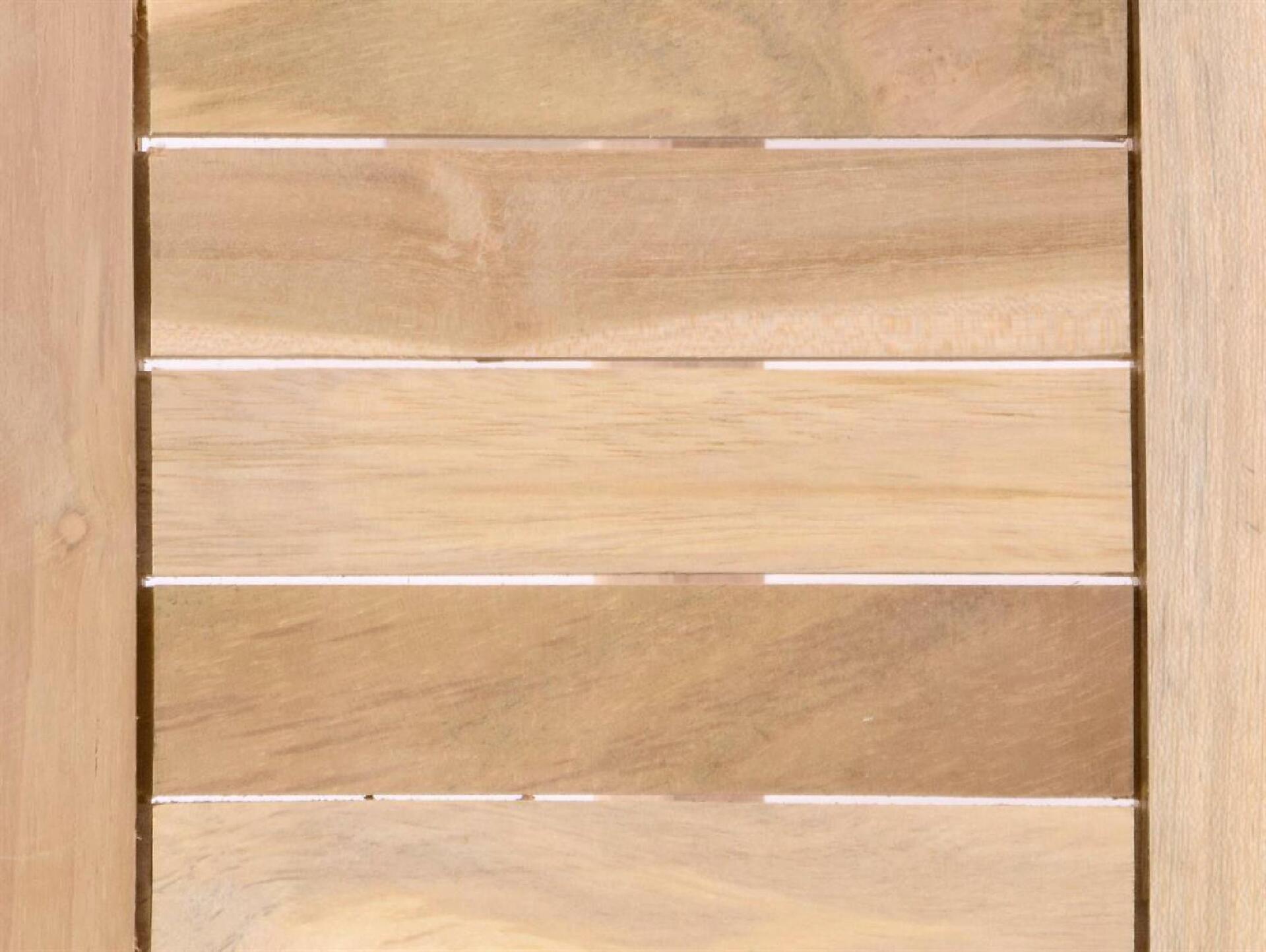 VCM Beistelltisch braun Holz H/D: ca. 46x40 cm