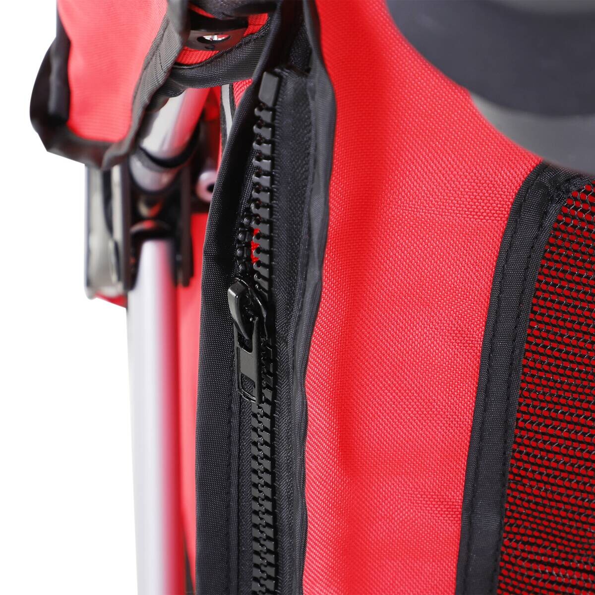 PawHut Hunde-Zubehör rot Polyester B/H/L: ca. 45x75x97 cm