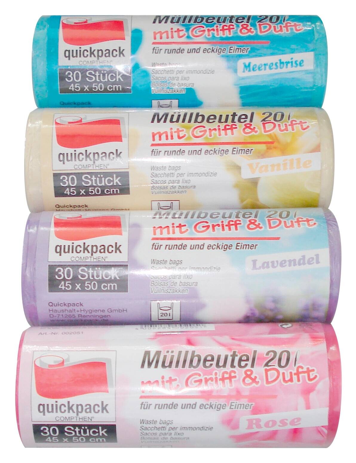 Müllbeutel B/H/T: ca. 16x5,7x5,7 cm