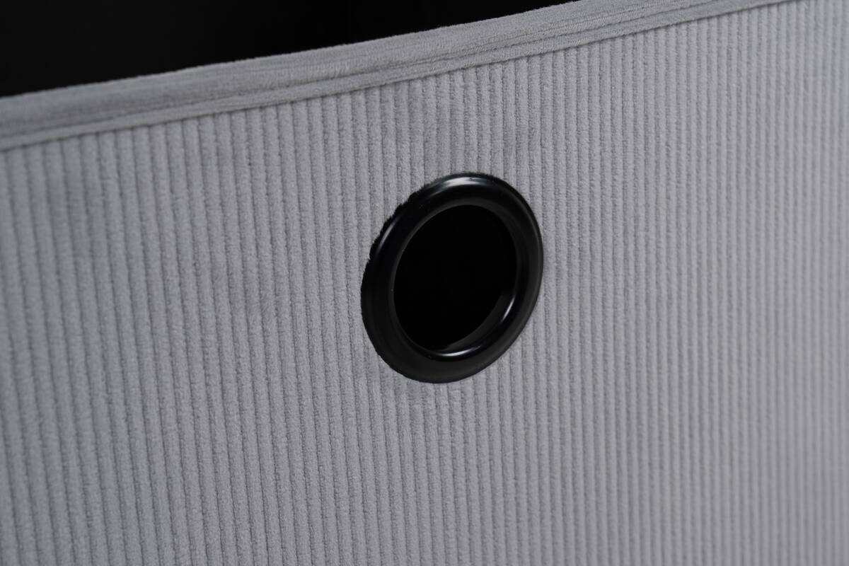 Stoffbox grau B/H/T: ca. 32x32x32 cm