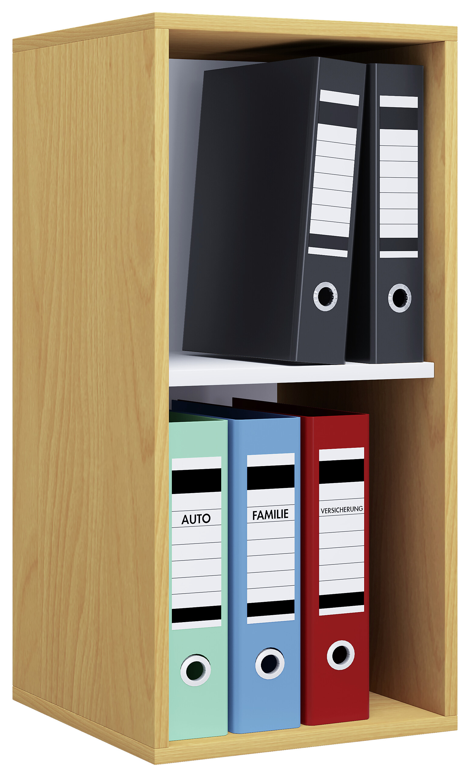 Regal Lona I buche weiß B/H/T: ca. 35x74x37 cm