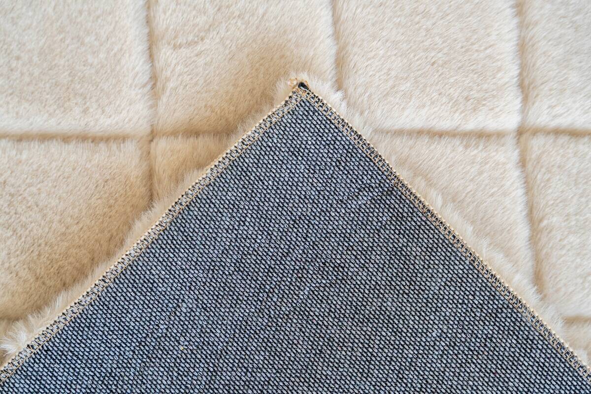 Padiro Hochflorteppich Imala 125 creme B/H/L: ca. 120x3x160 cm