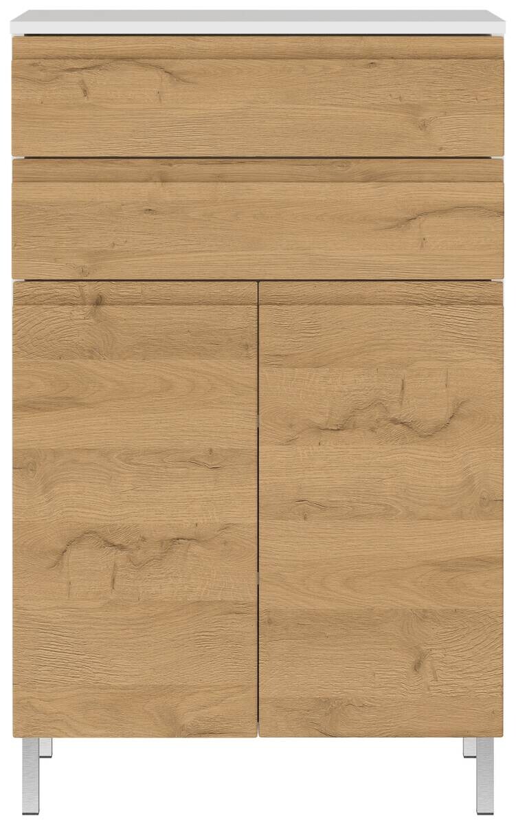 Kommode 4332-559 weiß Eiche Grand-Son Nachbildung B/H/T: ca. 60x97x34 cm