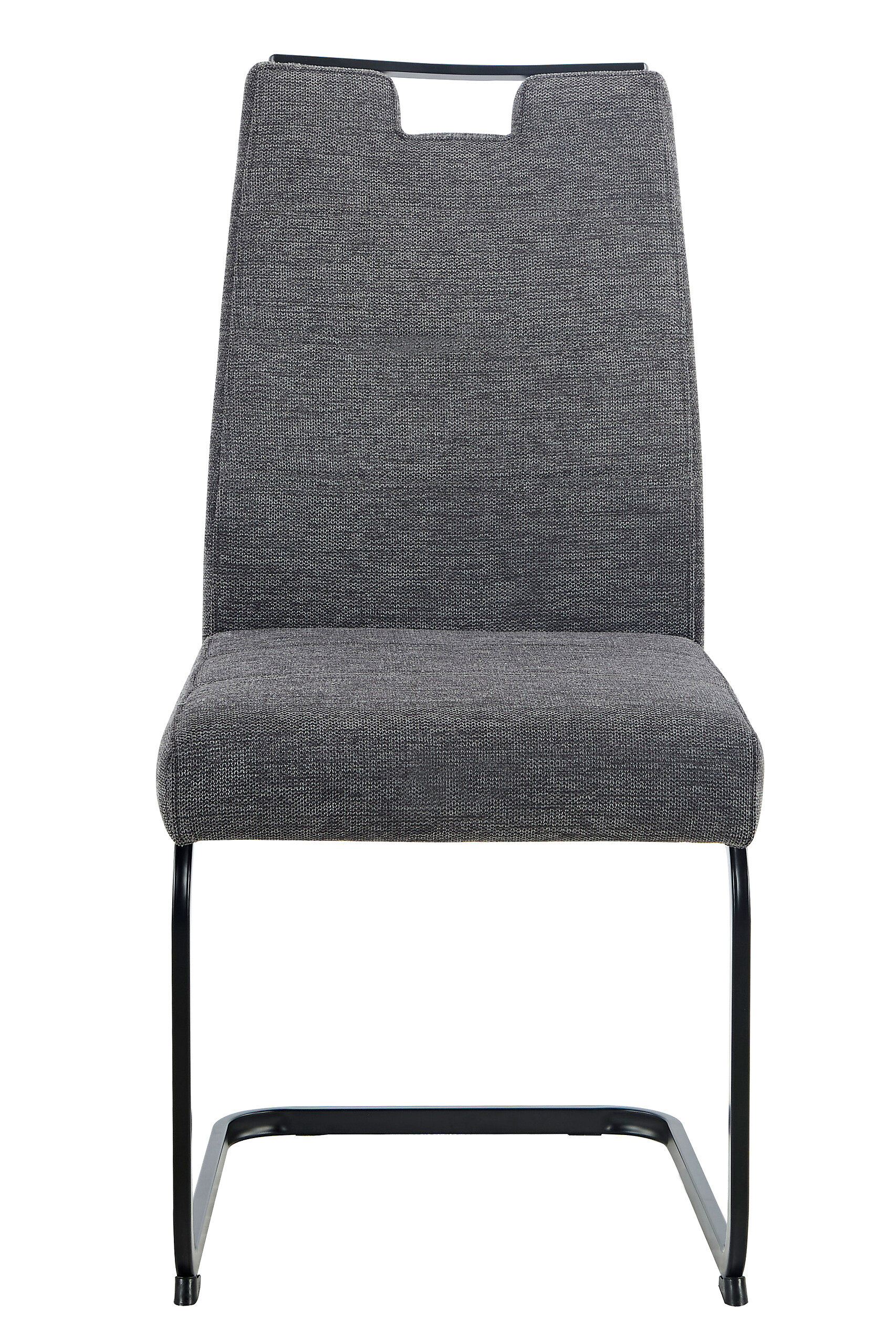 Schwingstuhl Kerstin II anthrazit Webstoff B/H/T: ca. 47x100x65 cm