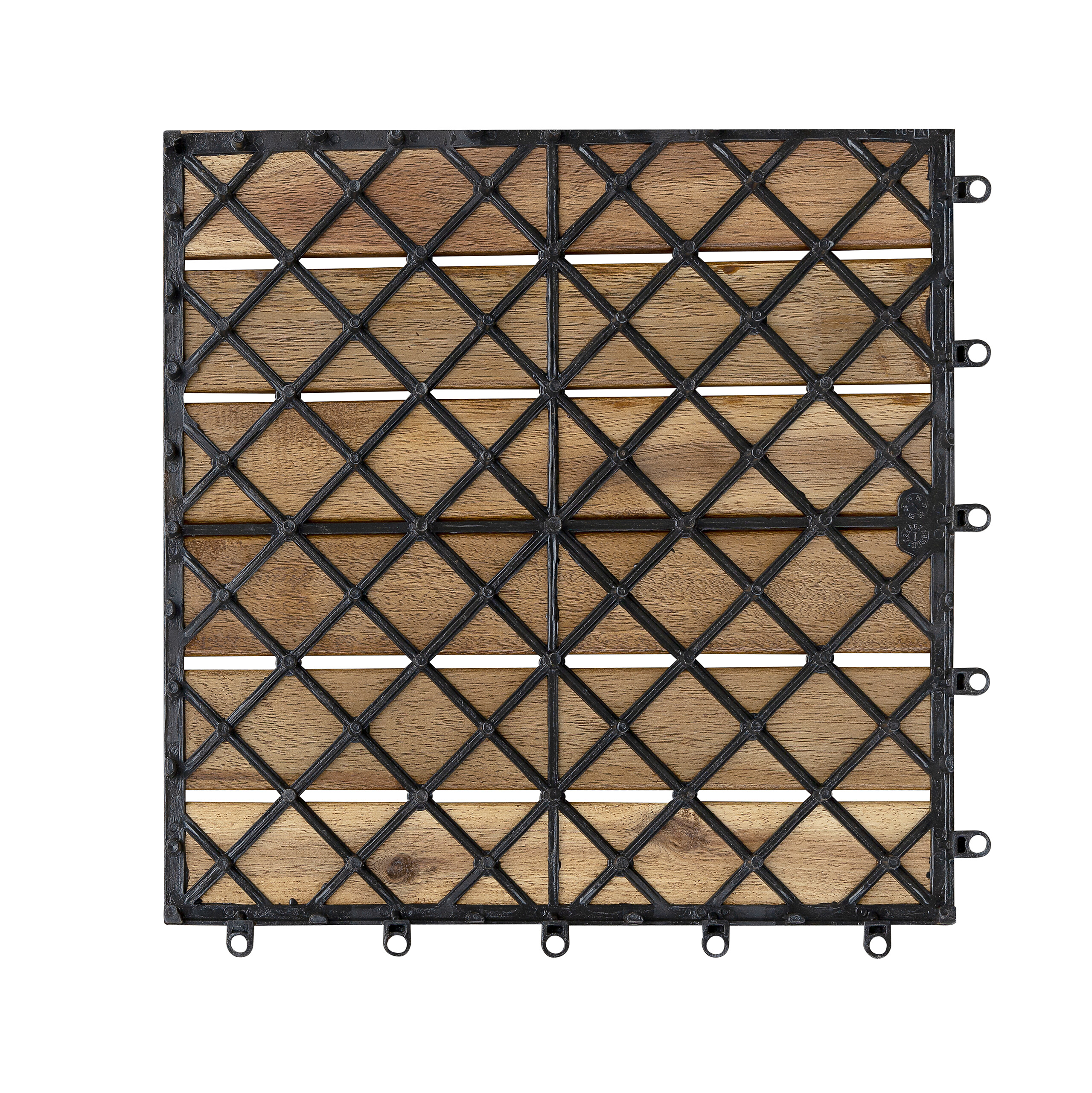 POCOline Terrassenfliese Akazie Akazie B/L: ca. 30x30 cm