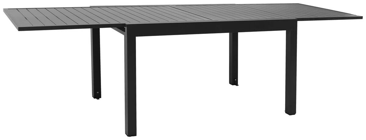 POCOline Gartentisch dunkelgrau Aluminium B/H/L: ca. 90x75x135 cm